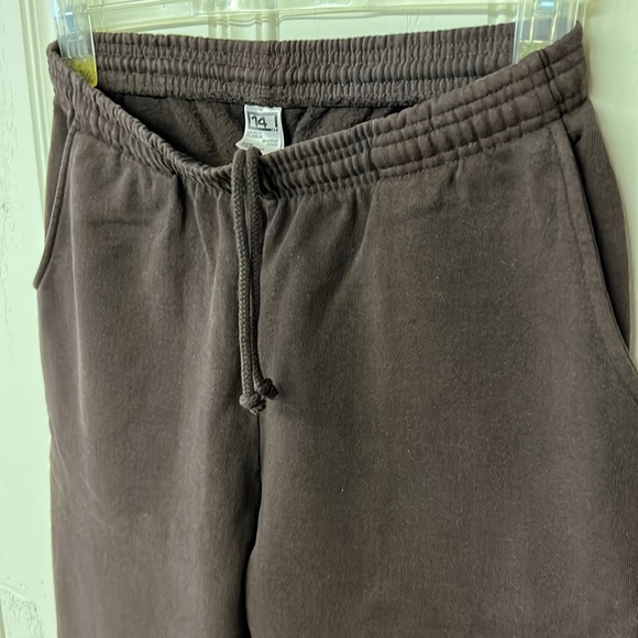 Los Angeles Apparel 14oz heavy fleece sweatpant chocolate - Picture 9 of 11